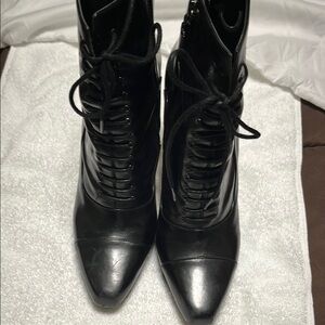 Via Spiga Black Ankle Boots